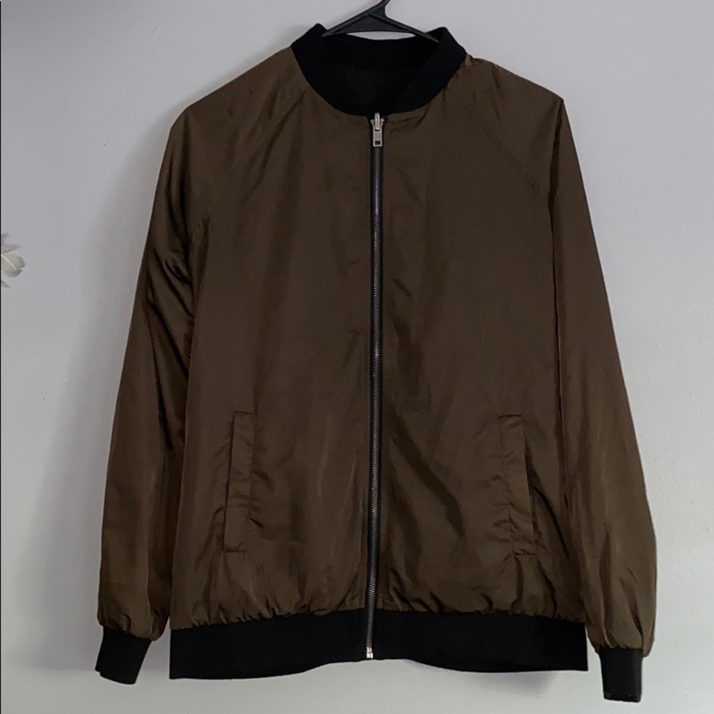 Fashion Nova Reversible Bomber Jacket